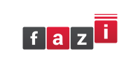 Logo de FAZI, un reconocido proveedor de iGaming conocido por juegos de slot innovadores como Bonus Epic Crown.