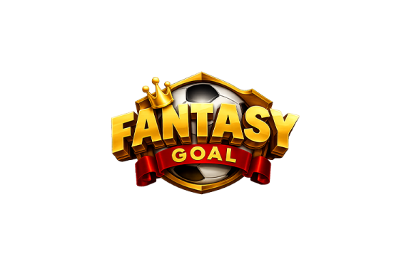 Fantasy Goal logo featuring a football, crown and gold lettering