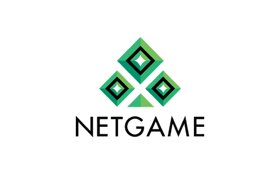 Logo de Netgame, proveedor de juegos innovadores en la industria iGaming, reconocido por sus diseños cautivadores y su enfoque creativo desde 2012.