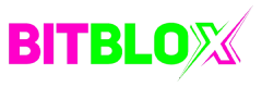 Logo de BitBlox, especialista en juegos interactivos y tragamonedas con tecnología blockchain