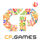 Logo da CP Games exibido na seção de Game Aggregator da Timeless Tech