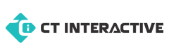 Logo da CT Interactive - Fornecedor líder de jogos de cassino online com mais de 200 títulos.