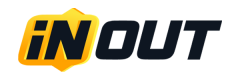 logotipo do InOut Games exibido no diretório de Game Aggregator da Timeless Tech