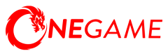 Logotipo da OneGame representando um estúdio moderno de slots focado em temas asiáticos, jogabilidade rica e desempenho otimizado para mobile.