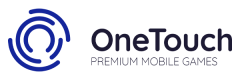 Logo de OneTouch, proveedor líder de soluciones iGaming optimizadas para dispositivos móviles.