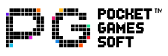 "Logo de PG Soft, reconocido proveedor de juegos móviles innovadores en el sector de iGaming