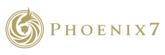 Logotipo da PHOENIX 7 com identidade da Timeless Tech