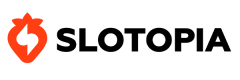 Logo de Slotopia, reconocido por sus tragamonedas clásicas con características modernas y atractivas