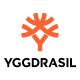 Logotipo oficial de Yggdrasil Gaming, proveedor líder de tragamonedas innovadoras y soluciones de iGaming en Timeless Tech.
