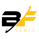 BF Games - Official Logo Official logo of BF Games, showcasing their modern and sleek design that represents their innovative slot game offerings.