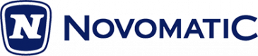 Novomatic - Official Logo Logo of Novomatic, representing their expertise in developing a wide range of high-quality online and land-based casino games.