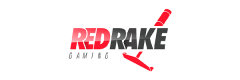 Red Rake - Official Logo Logo of Red Rake, highlighting their dedication to creating innovative and engaging online casino games.