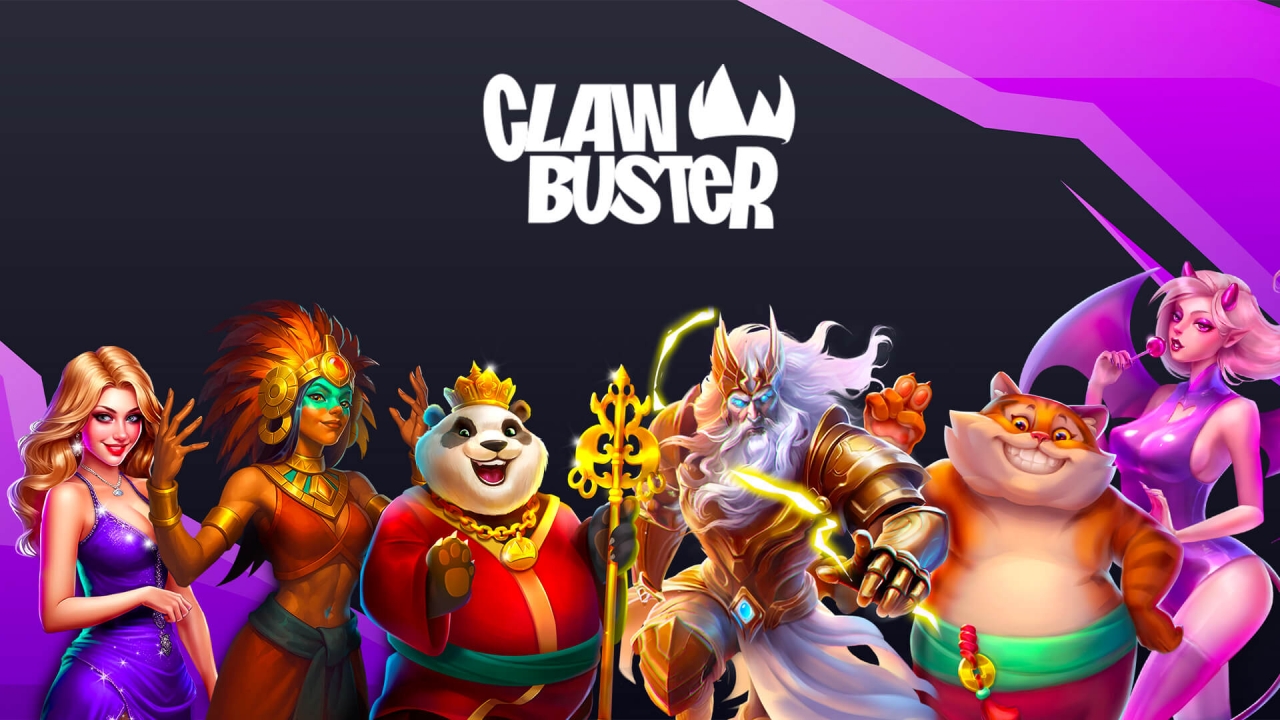 Banner da ClawBuster: jogos de garra, Plinko e slots | Game Aggregator iGaming Timeless Tech