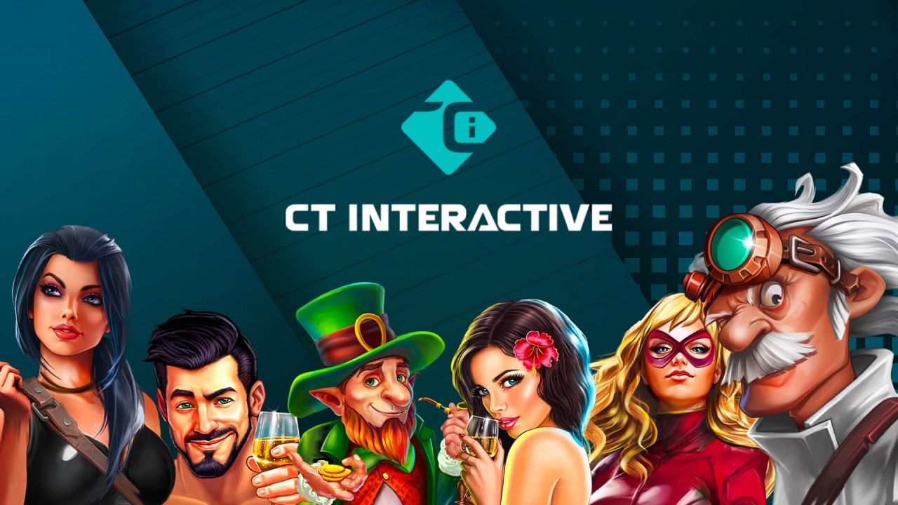 Imagem de jogos de cassino da CT Interactive - Slots, bingo, keno e mais com gráficos de alta qualidade.