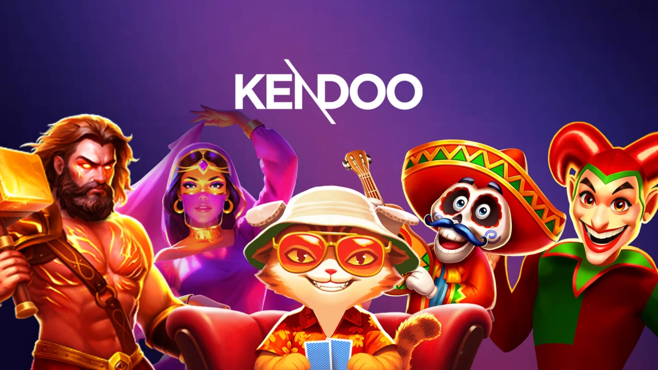 Promotional banner for Kendoo in the Timeless Tech Game Aggregator provider library
