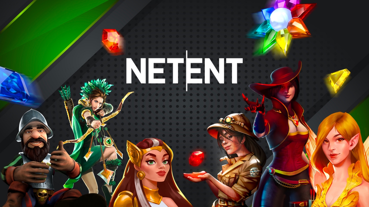 NetEnt banner showcasing world-renowned slots and table games available via the Timeless Tech platform