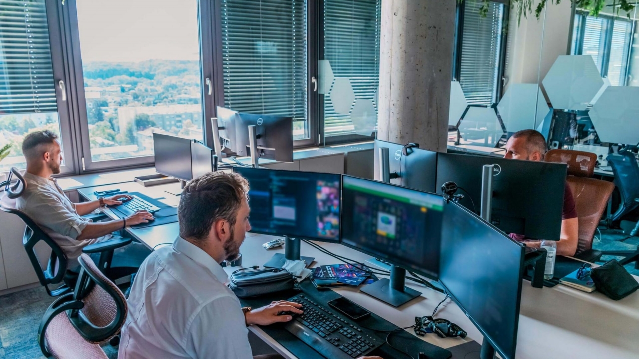 Our tem in office - photo 3