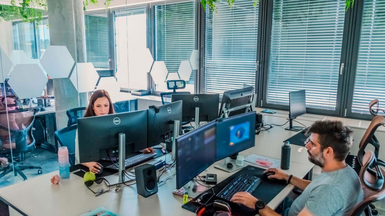 Our tem in office - photo 2