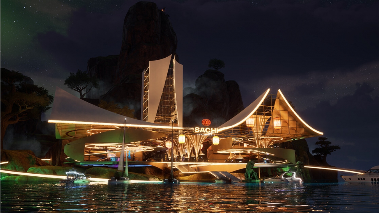 Entrance view of Sachi Casino's online platform offering a premier iGaming experience with a wide selection of online games.