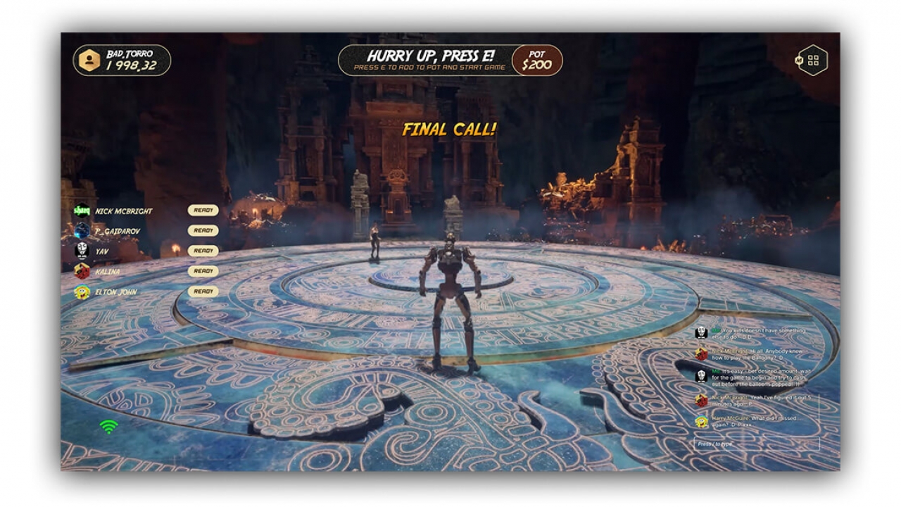 Screenshot of Boundin’ Gold, a popular crash game available on Sachi Casino’s online platform for iGaming enthusiasts.