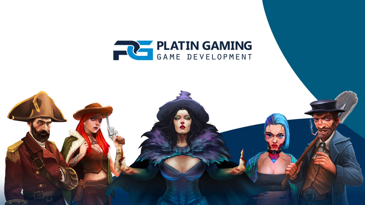 Banner de Platin Gaming mostrando juegos innovadores y soluciones tecnológicas en el mundo del iGaming
