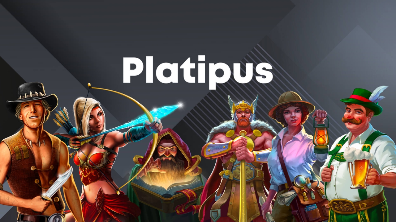Banner de Platipus mostrando su portafolio de juegos HTML5 optimizados para dispositivos móviles en el mundo del iGaming