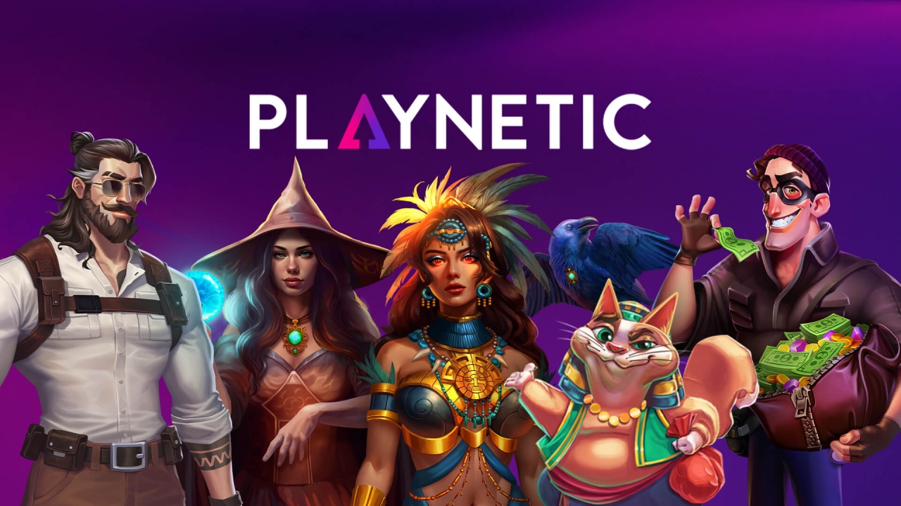 Playnetic portfolio banner featuring immersive online casino game content for modern iGaming operators