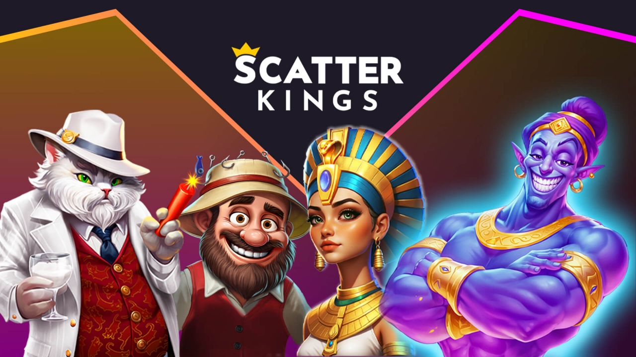 ScatterKings banner showcasing hand-crafted slot content for online casino operators in regulated iGaming markets.