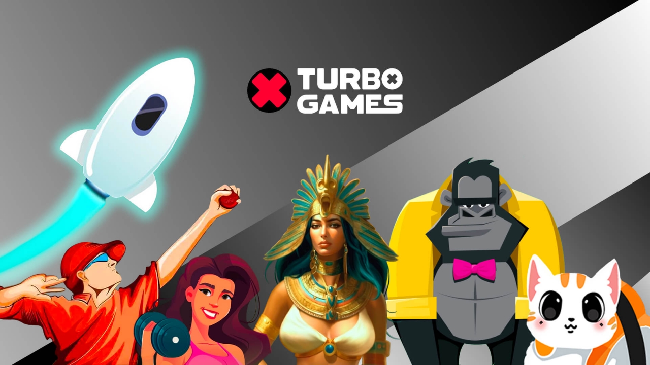 Banner da Turbo Games, destacando jogos instantâneos, slots e crash games com gráficos de alta qualidade e jogabilidade viciante.