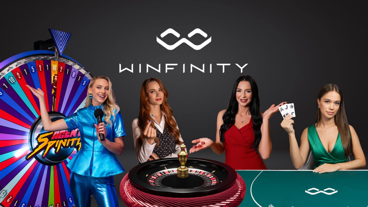 Winfinity game visuals highlighting instant win and crash-style casino gameplay