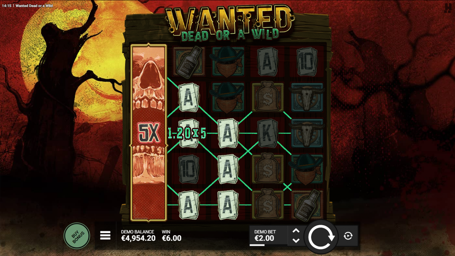 Wanted Dead or a Wild - Base Game VS Feature Screenshot showcasing the VS feature in the base game of Wanted Dead or a Wild.