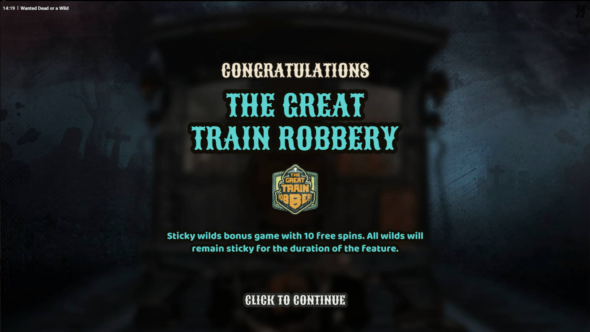 Wanted Dead or a Wild - The Great Train Robbery Feature Image showcasing The Great Train Robbery feature in Wanted Dead or a Wild.