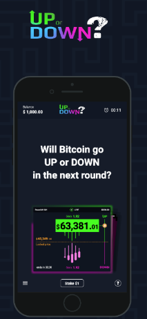 Up or Down? – Fast-Paced Crypto Prediction Game by Bitblox