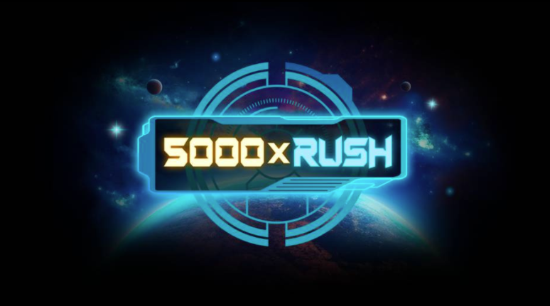 5000 x Rush – High-Intensity Slot Game by Platipus