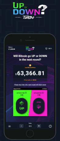 Up or Down? Turbo – High-Energy Crypto Prediction Game