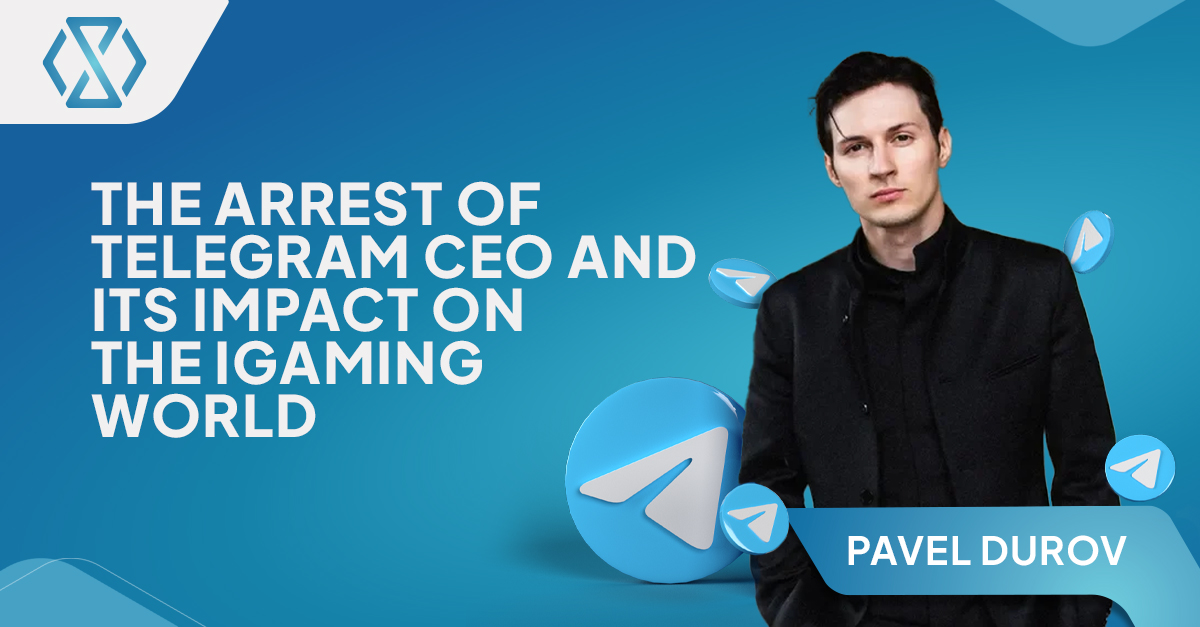 A detailed article discussing the arrest of Telegram CEO Pavel Durov and its potential impact on the iGaming industry.