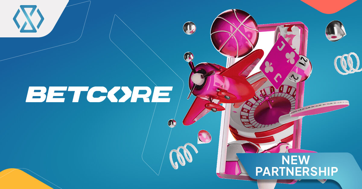 Banner do anúncio da parceria entre BETCORE e Timeless Tech