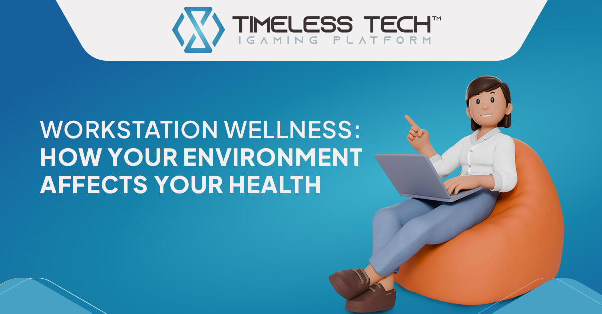 Clean, well-lit workspace with ergonomic chair and natural light