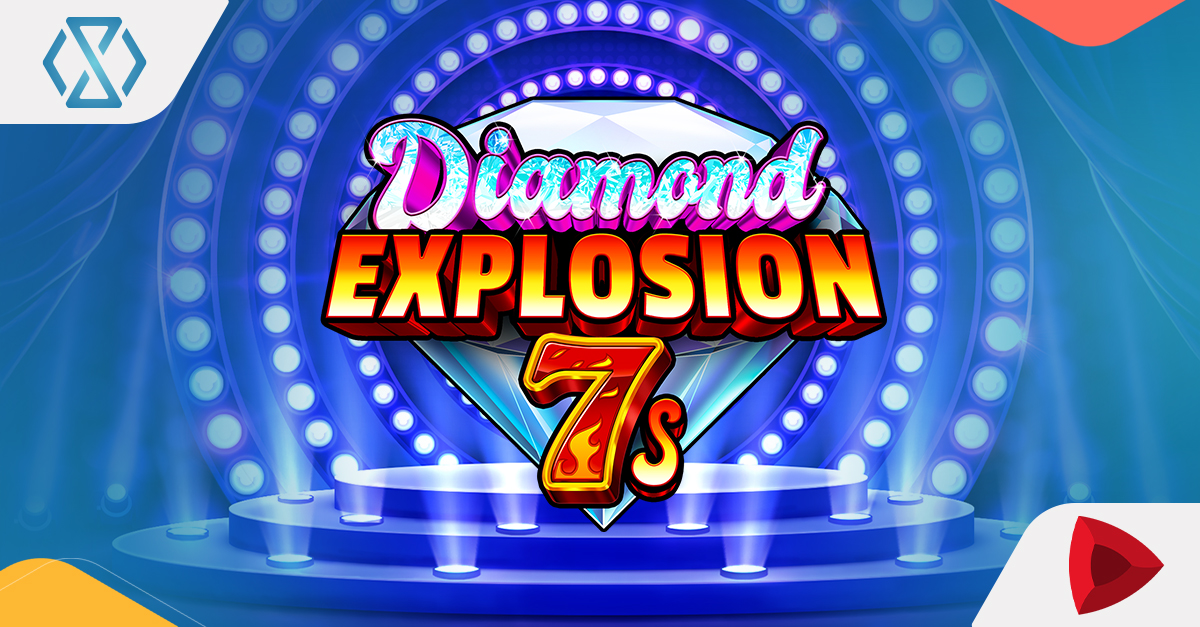 Banner image for the article reviewing Diamond Explosion 7s by Ruby Play, featuring vibrant slot game symbols and exciting gameplay elements.