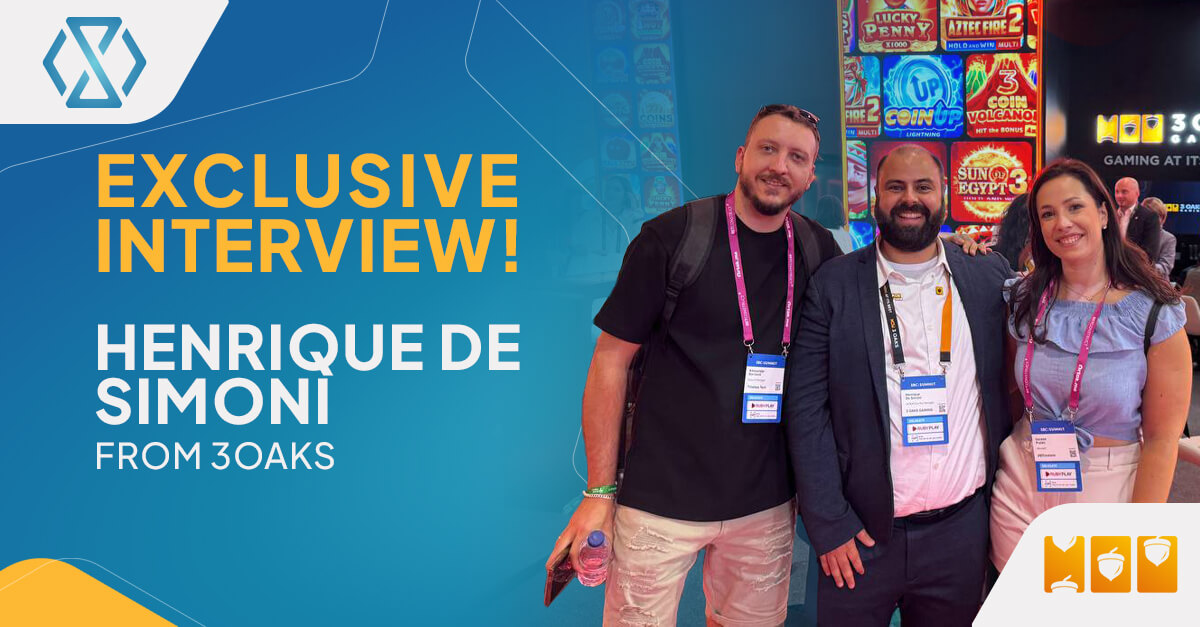 Interview with Henrique De Simoni – 3Oaks Gaming LATAM Strategy  Interview with Henrique De Simoni, Country Manager LATAM at 3Oaks Gaming, discussing gamification strategy and partnership with Timeless Tech in Brazil.