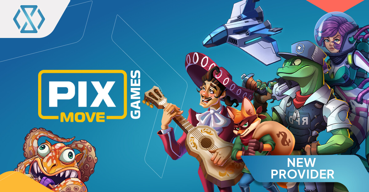 Banner featuring Pixmove’s fast and energetic casino games now live on Timeless Tech