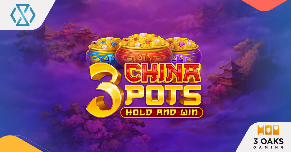 Banner image for the 3 China Pots slot game review article, featuring enchanting visuals of an ancient Chinese palace with the serene Princess and her tigress.
