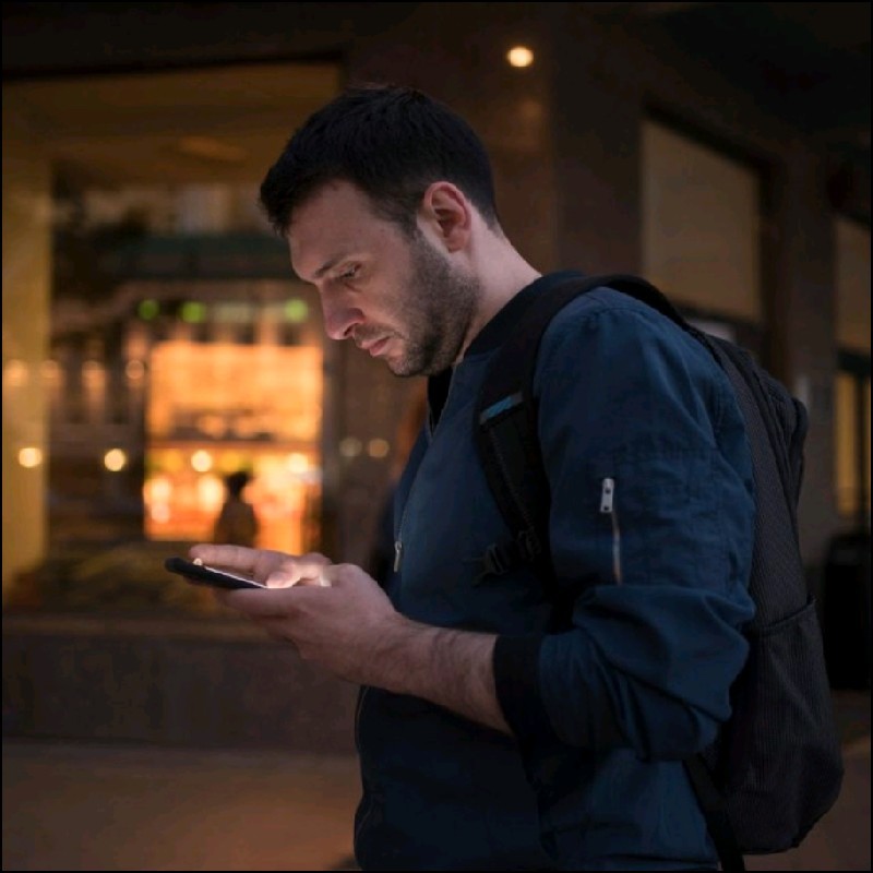  Photo of Mika Piroev, CBDO of Abracadabra, announcing partnership with Timeless Tech.