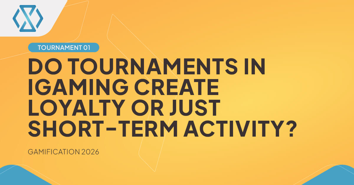 Banner for a Timeless Tech Gamification 2026 article titled “Do Tournaments in iGaming Create Loyalty or Just Short-Term Activity?”, exploring tournament mechanics, player engagement, and long-term loyalty in online casinos.