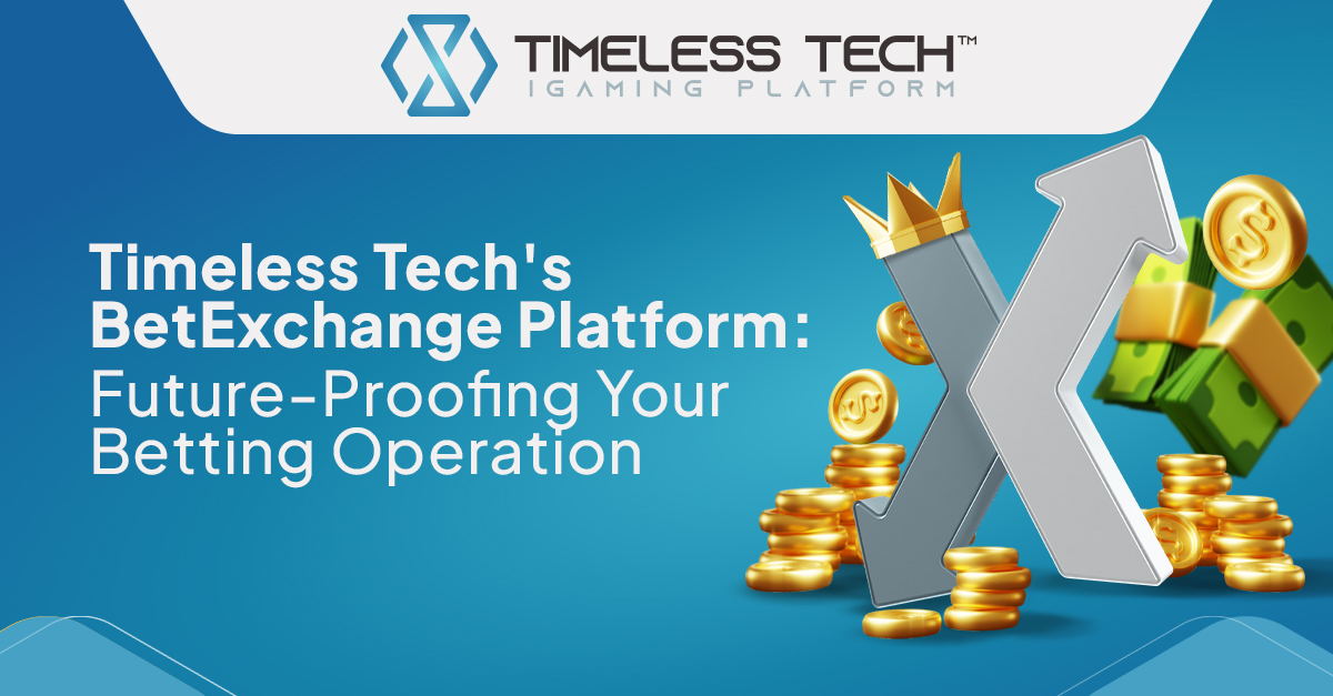 Timeless Tech’s BetExchange Platform: Future-Proofing Your Betting Operation  Visual concept of a peer-to-peer sports betting platform with layered architecture, real-time odds, and global scaling features — representing Timeless Tech’s BetExchange solution.