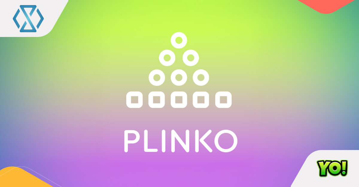 Promotional banner showcasing YOriginal’s Plinko instant-win game available through Timeless Tech’s iGaming aggregator.