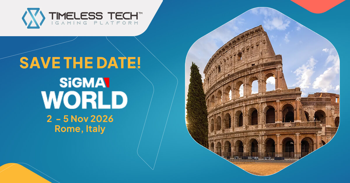 Timeless Tech confirma sua participação na SiGMA Central Europe Roma 2026