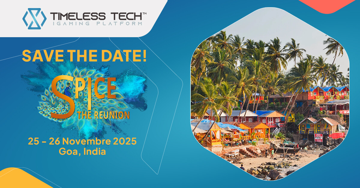 Timeless Tech participará do SPiCE The Reunion 2025 em Goa, Índia – 25 e 26 de novembro
