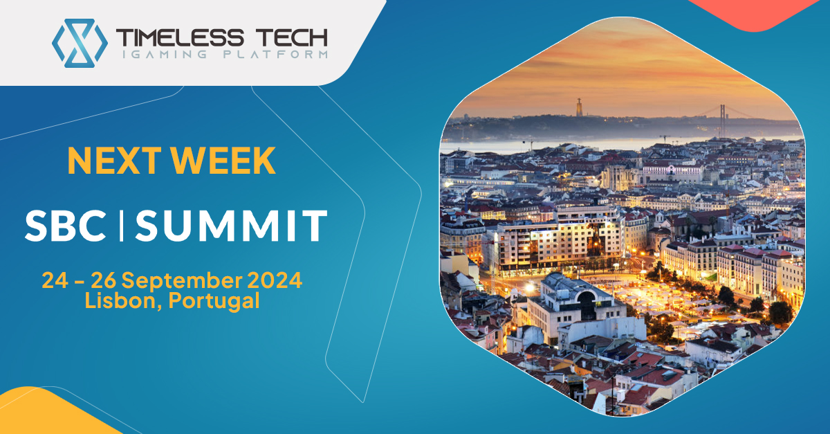Timeless Tech Unveils Cutting-Edge iGaming Solutions at SBC Summit Lisbon 2024