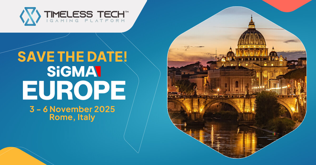 Timeless Tech at SiGMA Europe 2025: All Eyes on Rome for the Future of iGaming Timeless Tech team attending SiGMA Europe 2025 in Rome, networking with global iGaming professionals and exploring innovation in gaming technology.